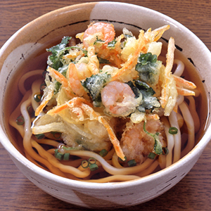 天ぷらうどん